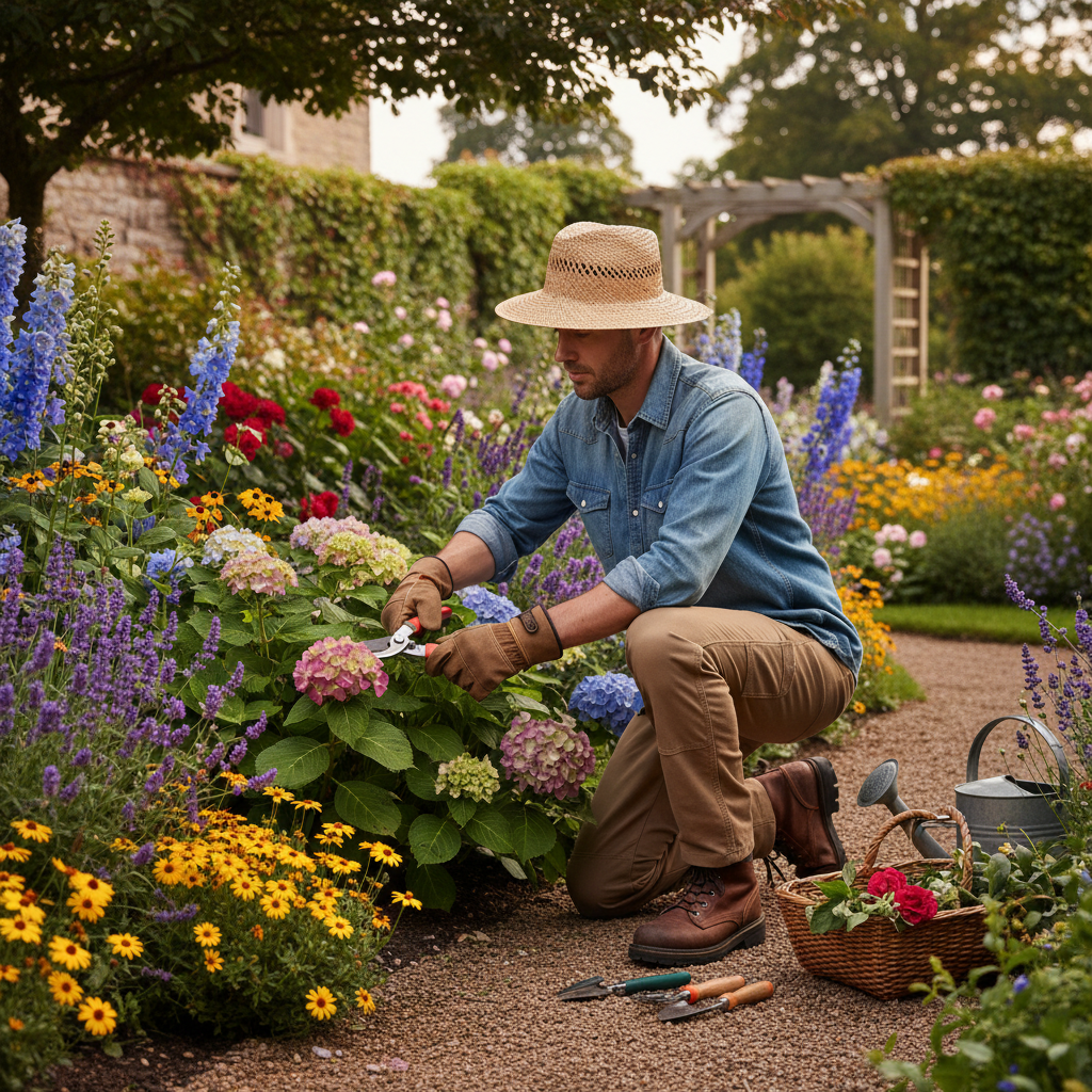 Garden worker